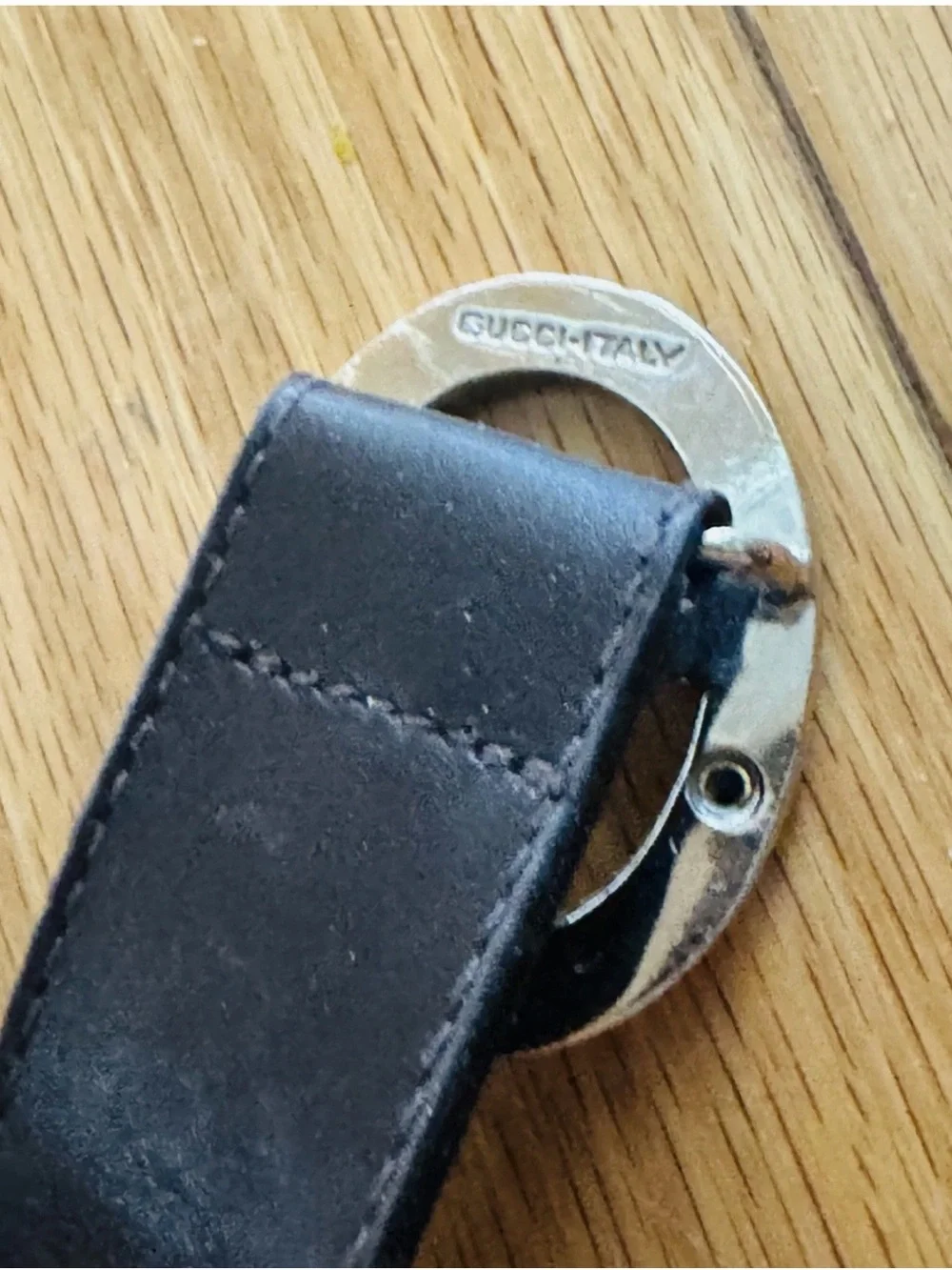 Vintage 60s Gucci Gold/Silver Combo GG Leather